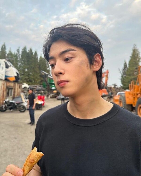 사진=차은우 sns