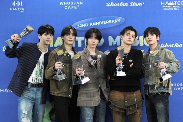 투모로우바이투게더. 사진=한터글로벌