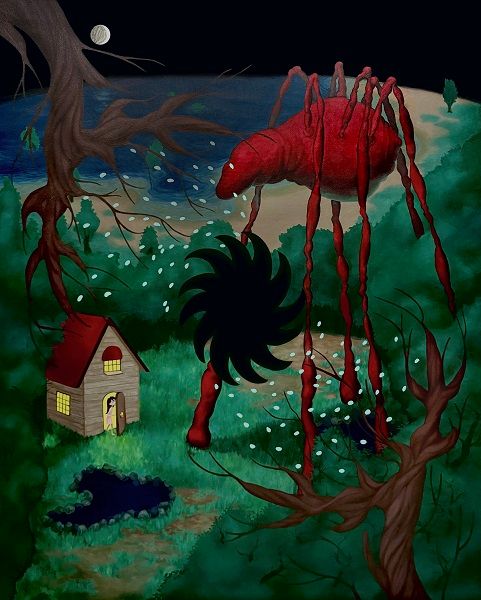 Long time no see, oil on canvas, 160×130cm, 2024