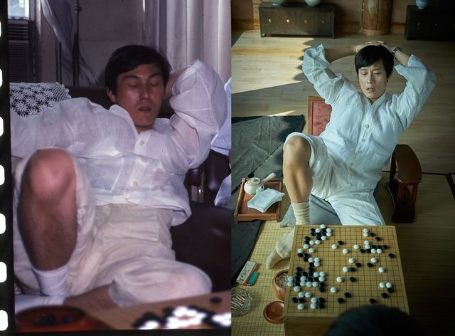 조훈현 국수-배우 이병헌. 사진= 한국기원, ㈜바이포엠스튜디오