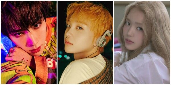 웨이션브이 샤오쥔-크래비티 형준-이즈나 정세비. 사진=더쇼