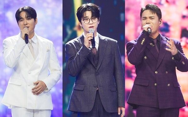 이지훈, 박지후, 천록담. 사진=미스터트롯3