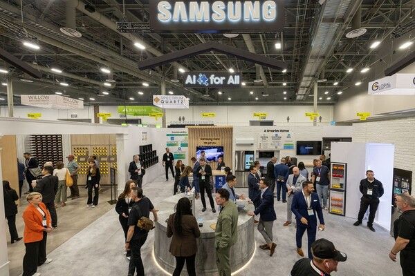 ▲ KBIS 2025 삼성전자 전시장 전경 사진. 사진=삼성전자