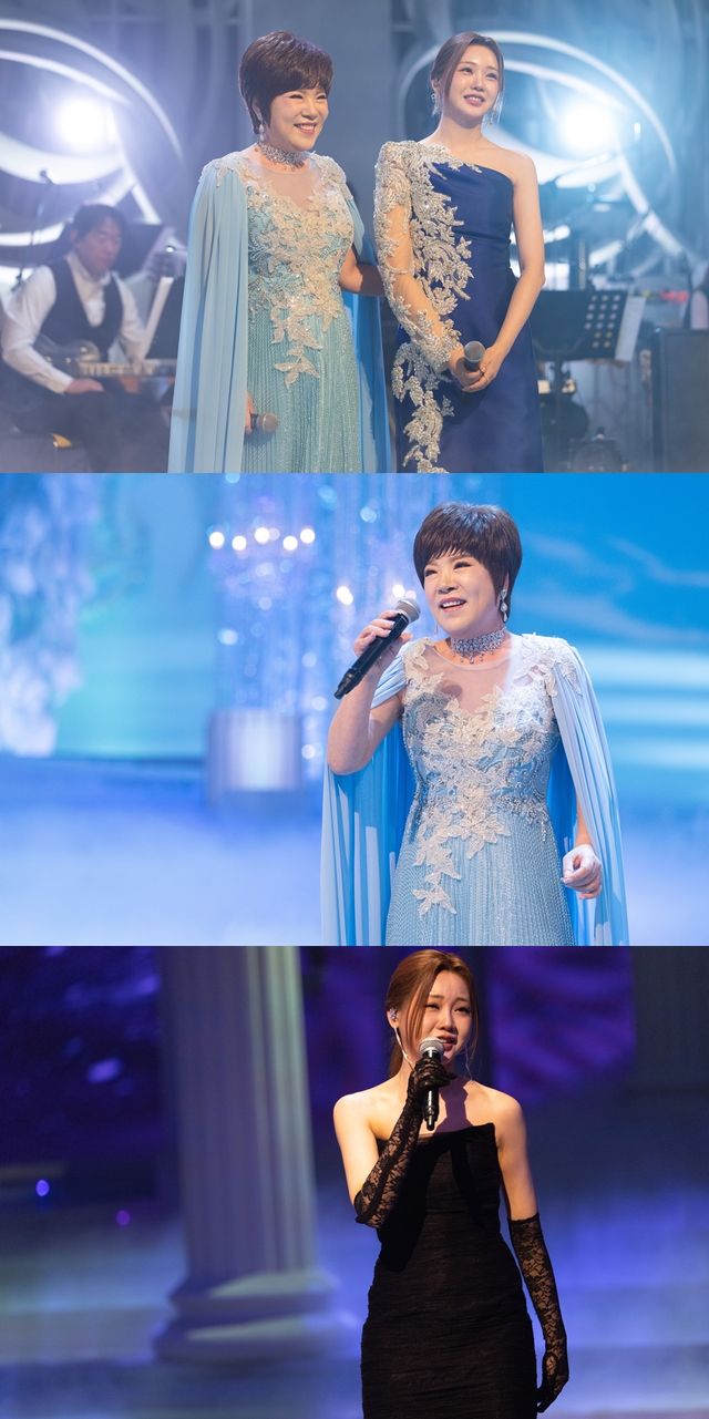 김연자-홍지윤. 사진=BS아사히 TV '인생, 노래가 있다'