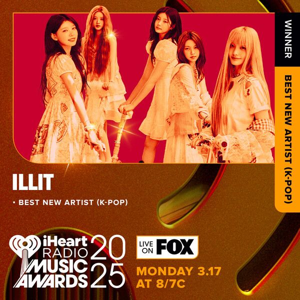 사진=아일릿 iHeartRadio Music Awards 2025