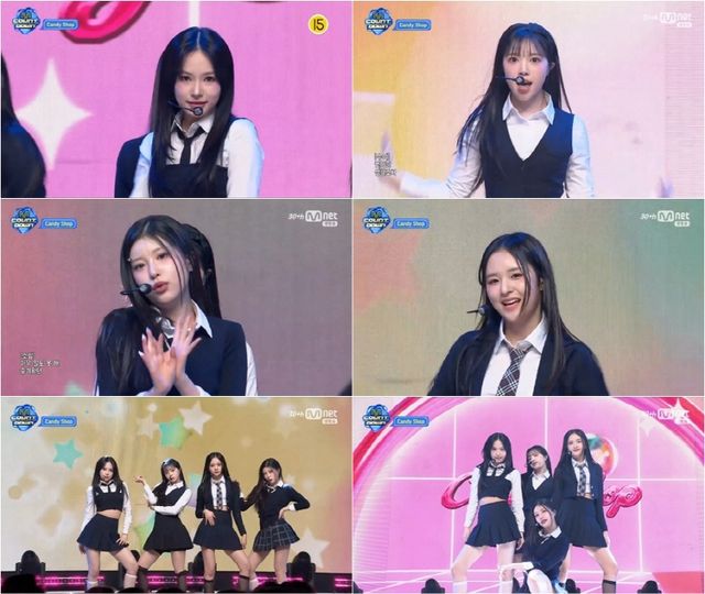 캔디샵. 사진='엠카운트다운'