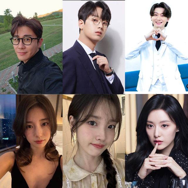 사진=가수 영탁, 이찬원, 김용빈, 배수지, 아이유, 김지원