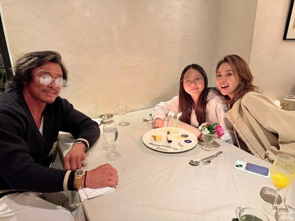 추성훈, 야노시호, 추사랑 가족. 사진=소속사