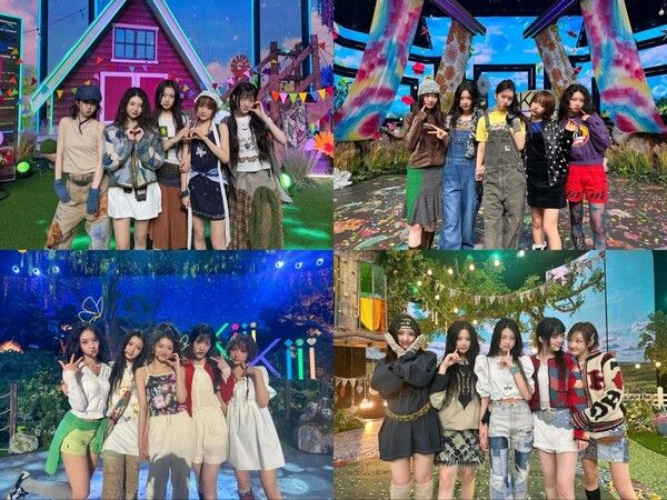 그룹 키키. 사진=Mnet '엠카운트다운', KBS 2TV '뮤직뱅크', MBC '쇼! 음악중심', SBS '인기가요' 방송 화면 캡처