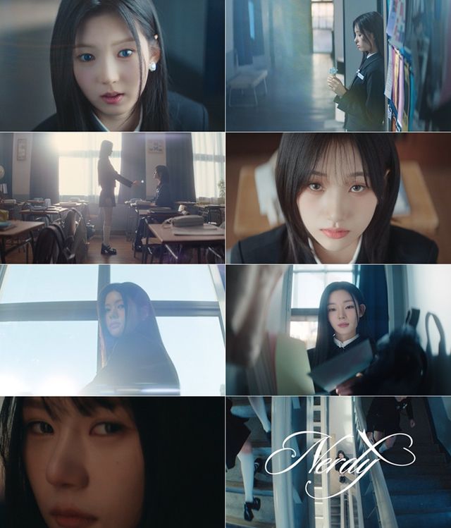 이프아이 뮤직비디오 'NERDY' 티저. 사진=하이헷엔터테인먼트