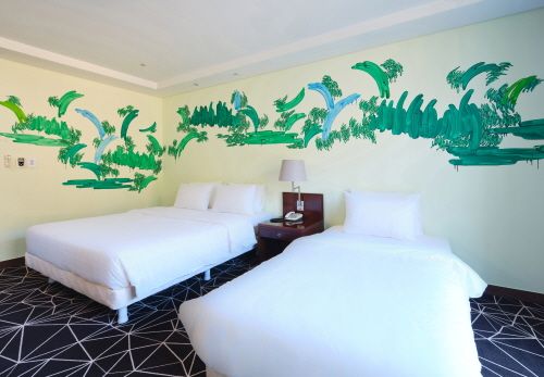 사진=아도니스 호텔 속 다이브인 아트스테이