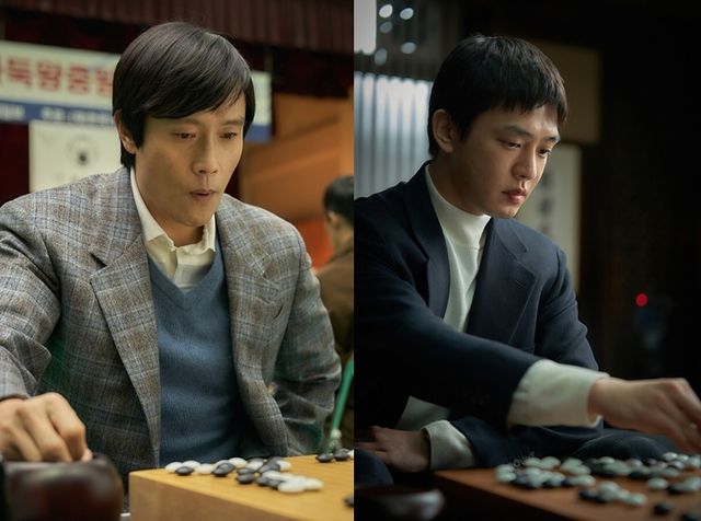 영화 '승부' 이병헌-유아인. 사진= ㈜바이포엠스튜디오, 넷플릭스