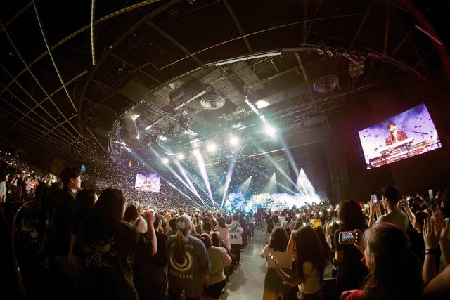 데이식스 월드투어 뉴욕 공연. 사진=JYP