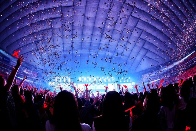 동방신기 일본 라이브 투어, 도쿄돔 공연. 사진=SM