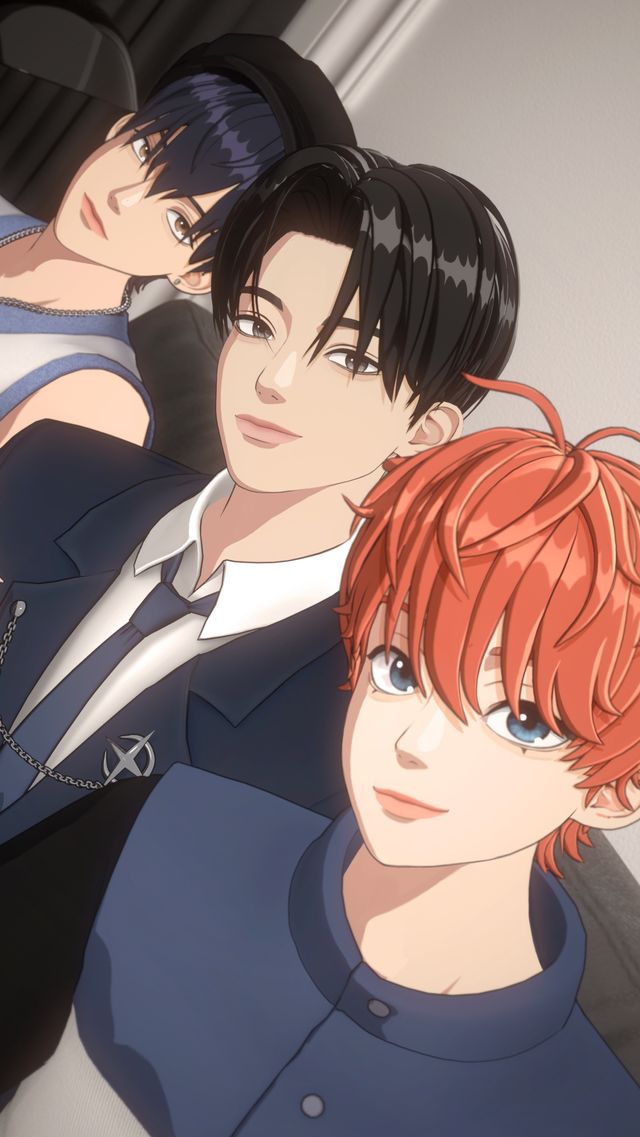 스킨즈 도빈, 재온, 율. 사진=브릿지엔터