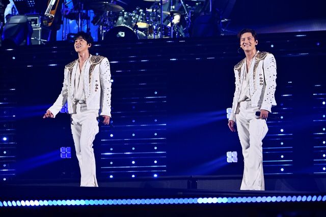 동방신기 일본 라이브 투어, 도쿄돔 공연. 사진=SM