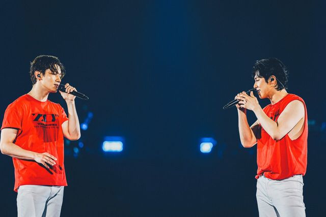 동방신기 일본 라이브 투어, 도쿄돔 공연. 사진=SM