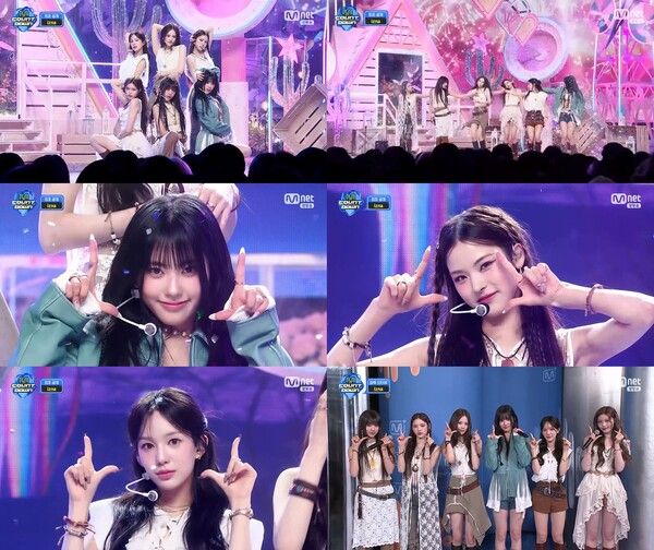 이즈나. 사진=엠카운트다운