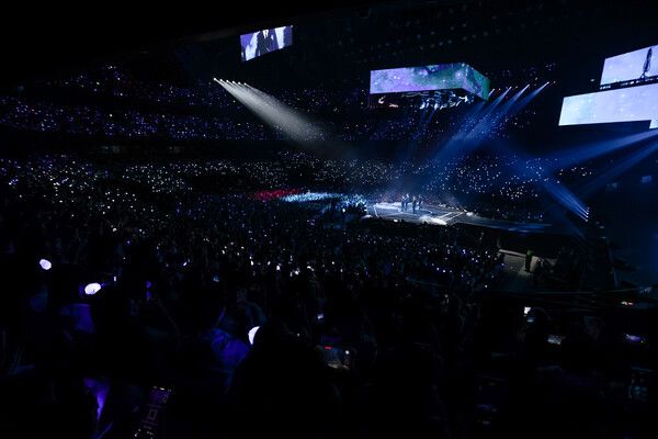 투모로우바이투게더 마카오 공연. 사진=빅히트 뮤직