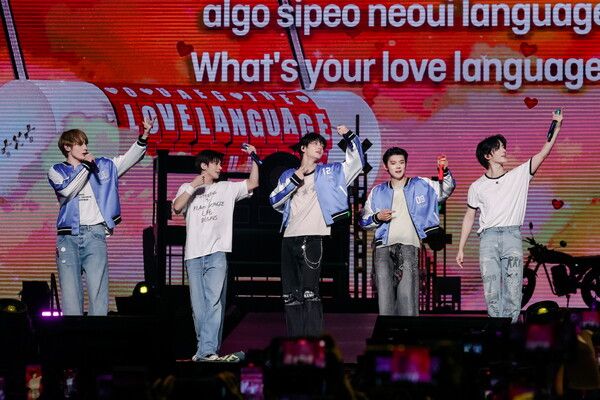 투모로우바이투게더 마카오 공연. 사진=빅히트 뮤직