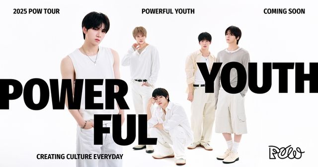 그룹 파우 미주투어 공지 포스터. 사진=그리드엔터테인먼트