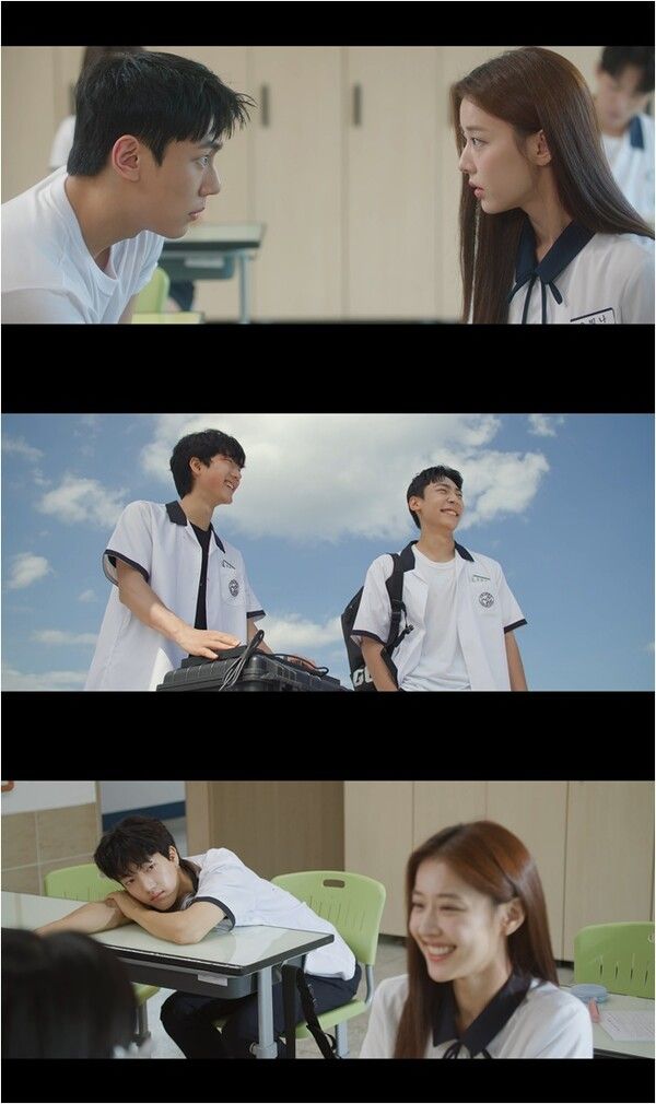 2일 공개되는 드라마 '퍼스트 러브' 3부 에피소드. 사진=유플러스