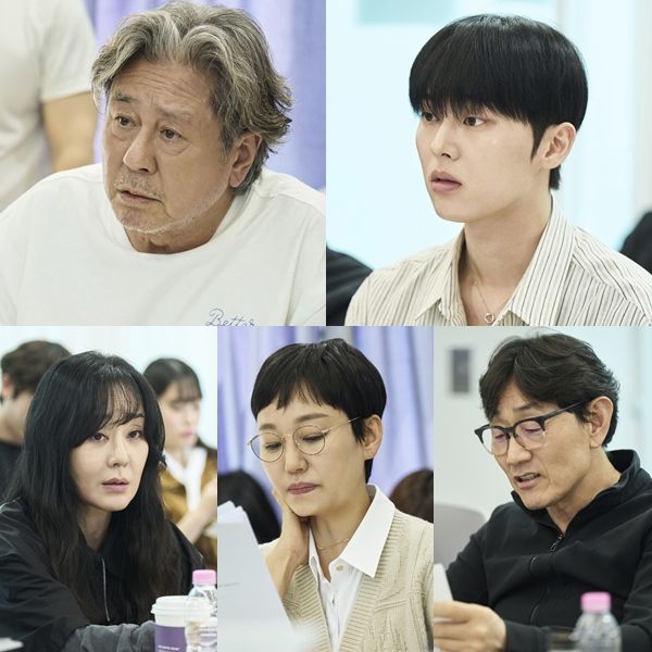 '맨 끝줄 소년' 최민식, 최현욱, 김윤진, 진경, 허준호. 사진=넷플릭스