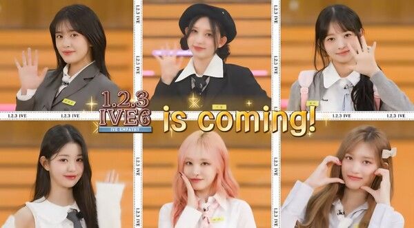사진=아이브 '1.2.3 IVE 시즌6' 티저 영상 캡처