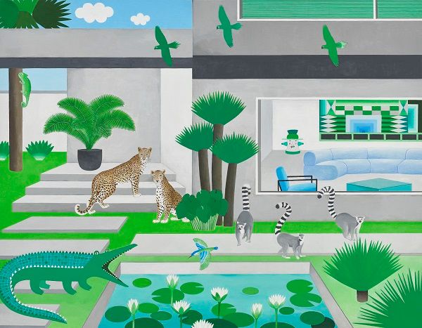 Acrylic on canvas, 117×92cm, 2025