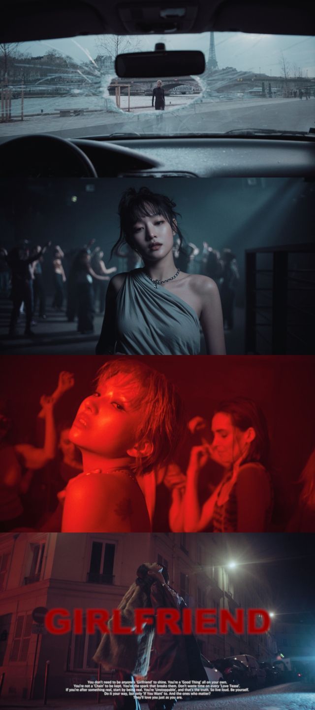 아이들 'Girlfriend' 뮤비 티저. 사진=큐브 엔터테인먼트