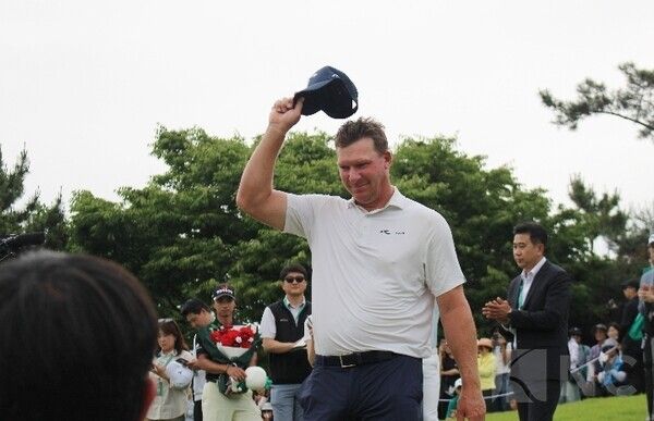 숀 노리스가 연장 접전 끝에 '하나은행 인비테이셔널' 우승을 차지했다. 사진=뉴스컬처