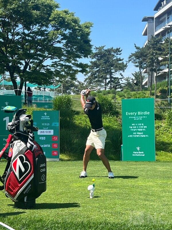 '2025 하나은행 인비테이셔널' 최종 라운드가 펼쳐지고 있는 더헤븐 리조트. 사진=뉴스컬처DB