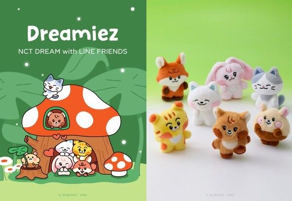 사진=IPX와 NCT DREAM이 함께 만든 공식 협업 캐릭터 IP ‘Dreamiez(드리미즈)’