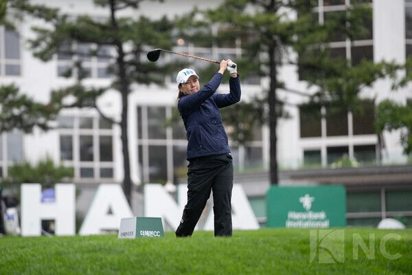 '더헤븐 마스터즈 2025'에 출전하고 있는 박희영 선수. 사진=뉴스컬처