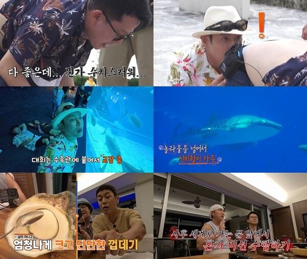 21일 방송하는 '독박투어4'에서 일본 오키나와 여행기가 펼쳐진다. 사진=채널S, SK브로드밴드