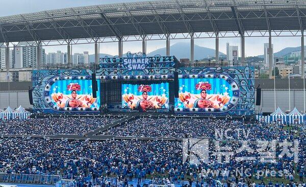 '싸이흠뻑쇼 2025' 인천 공연. 사진=뉴스컬처