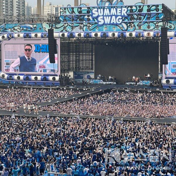 '싸이흠뻑쇼 2025' 인천 공연. 사진=뉴스컬처