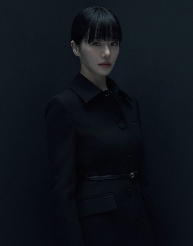 '오징어 게임2'에서 핑크 가드 노을로 열연한 박규영. 사진=넷플릭스