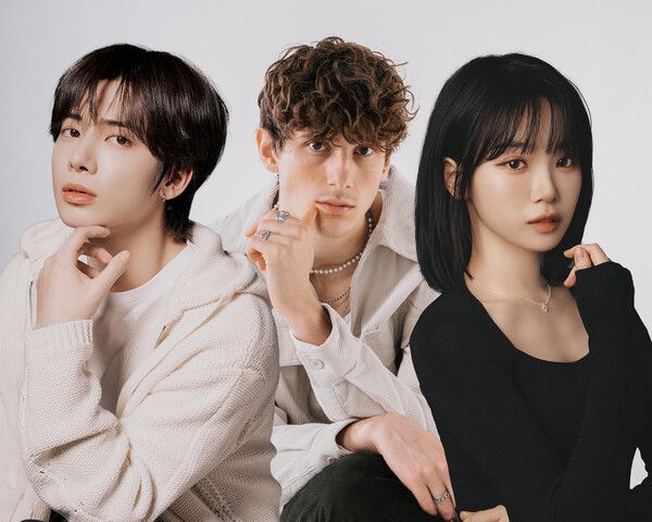 투모로우바이투게더 태현, 제이크(JVKE), 르세라핌 김채원. 사진=AWAL, 빅히트 뮤직, 쏘스뮤직