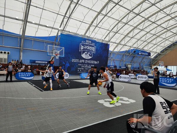 2025 삼척 전국3대3농구대회 1차가 지난달 27일부터 29일까지 삼척 다목적체육관에서 열렸다/ 사진= KOREA3X3 제공.