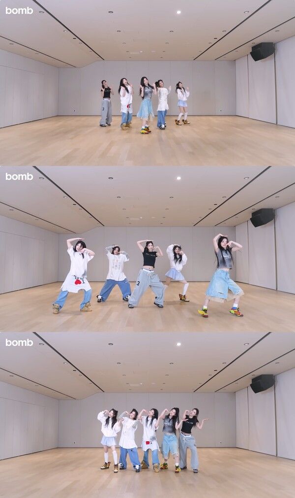 아일릿 jellyous_안무영상. 사진=아일릿 공식 유튜브 채널