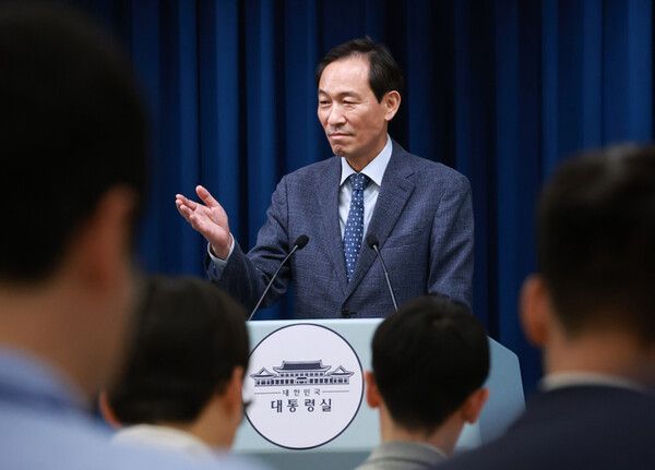 우상호 정무수석. 사진=연합뉴스