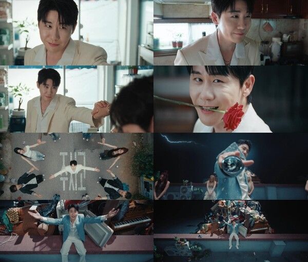 영탁 '주시고 (Juicy Go) (Duet with 김연자)’ 관련 이미지 및 티저 캡처. 사진=어비스컴퍼니