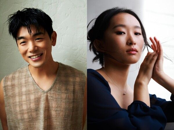 (왼쪽부터) 에릭남, '케이팝 데몬 헌터스' 막내 조이 역 유지영. 사진=하이브