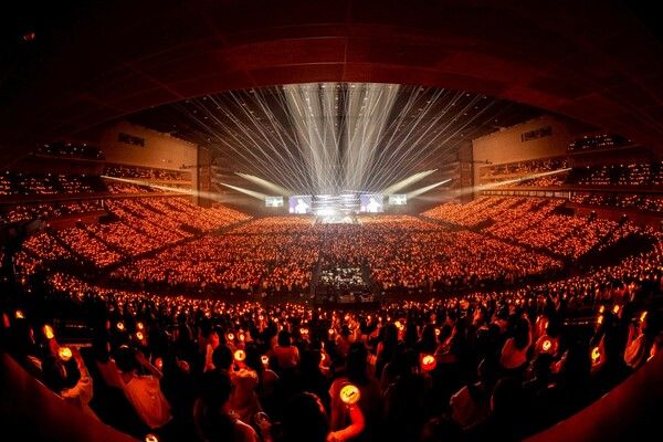 라이즈 첫 월드투어 'RIIZING LOUD' 사이타마 공연. 사진=田中聖太郎写真事務所, SM엔터테인먼트