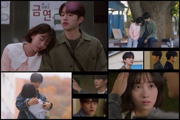 4일 공개되는 '남주서치' 속 갈소원과 차준호. 사진=웨이브