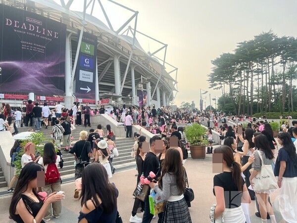 '블랙핑크 월드투어' 고양콘 현장. 사진=뉴스컬처