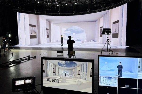 엔피 XR 스테이지에서 촬영 모습. 사진=엔피