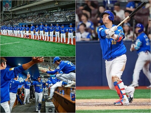 불꽃 파이터즈와 연천 미라클이 8월 31일 세번째 SBS Plus를 통해 생중계 경기에 나선다. 사진=SBS Plus