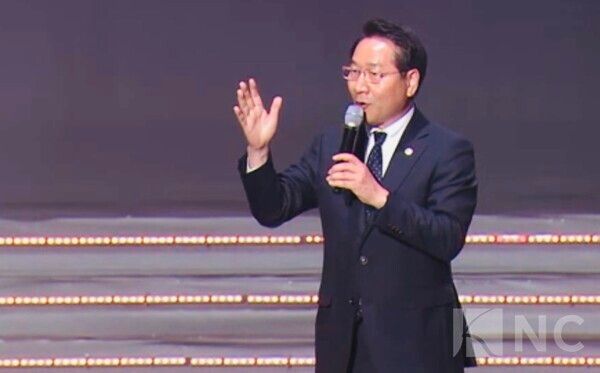 유정복 인천광역시장/ 사진= 극동방송 제공.